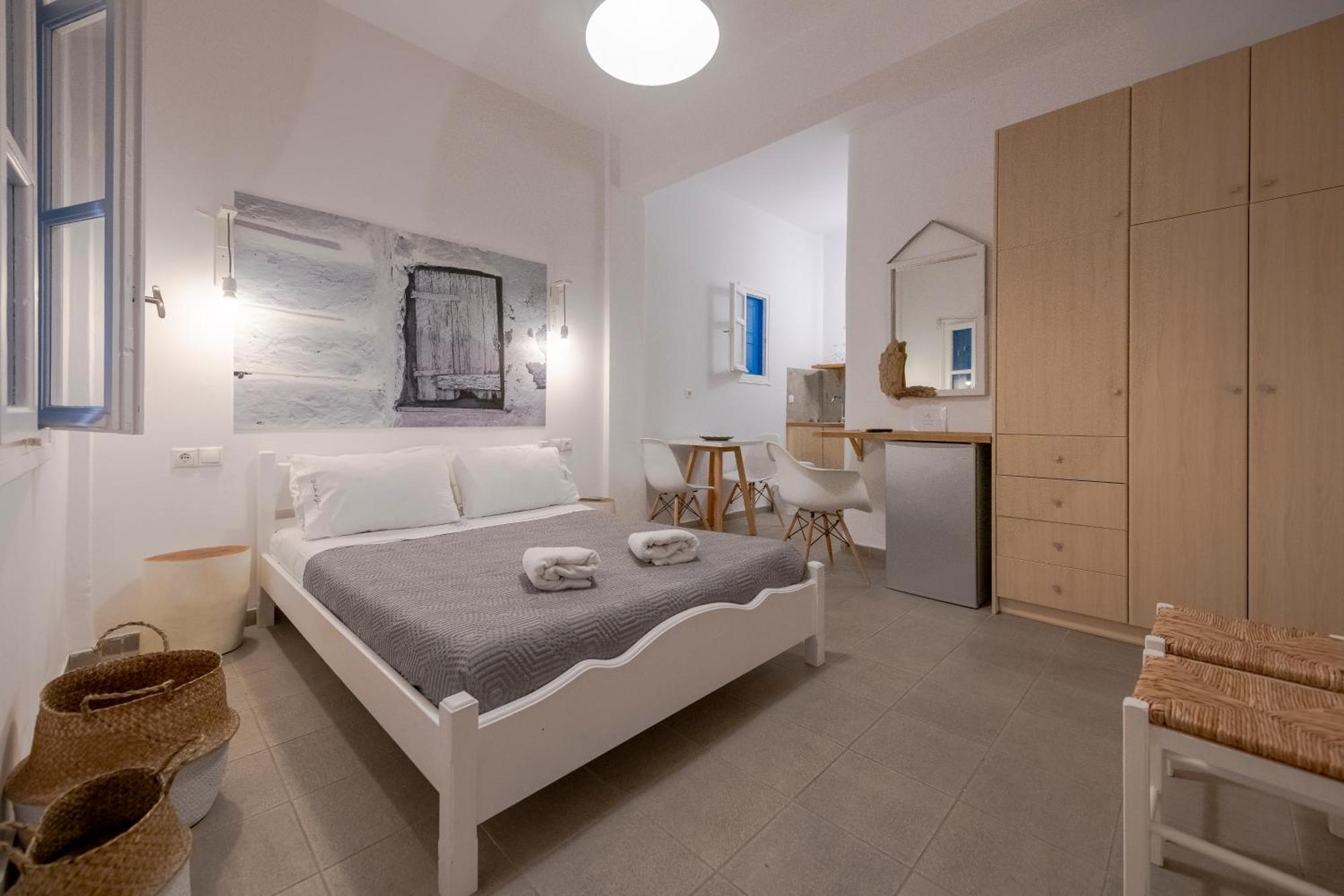 Apartamento White And Grey Chora Mykonos Town Exterior foto
